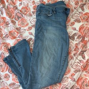 Banana Republic Light Wash Stretch Skinny Jeans